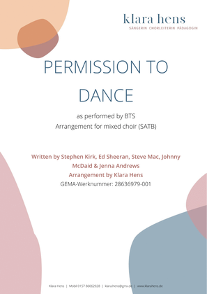 Permission To Dance