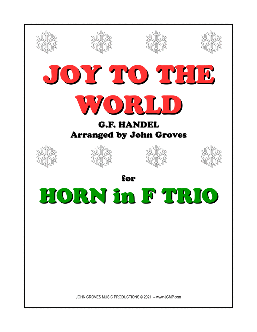 Joy To The World - French Horn Trio image number null