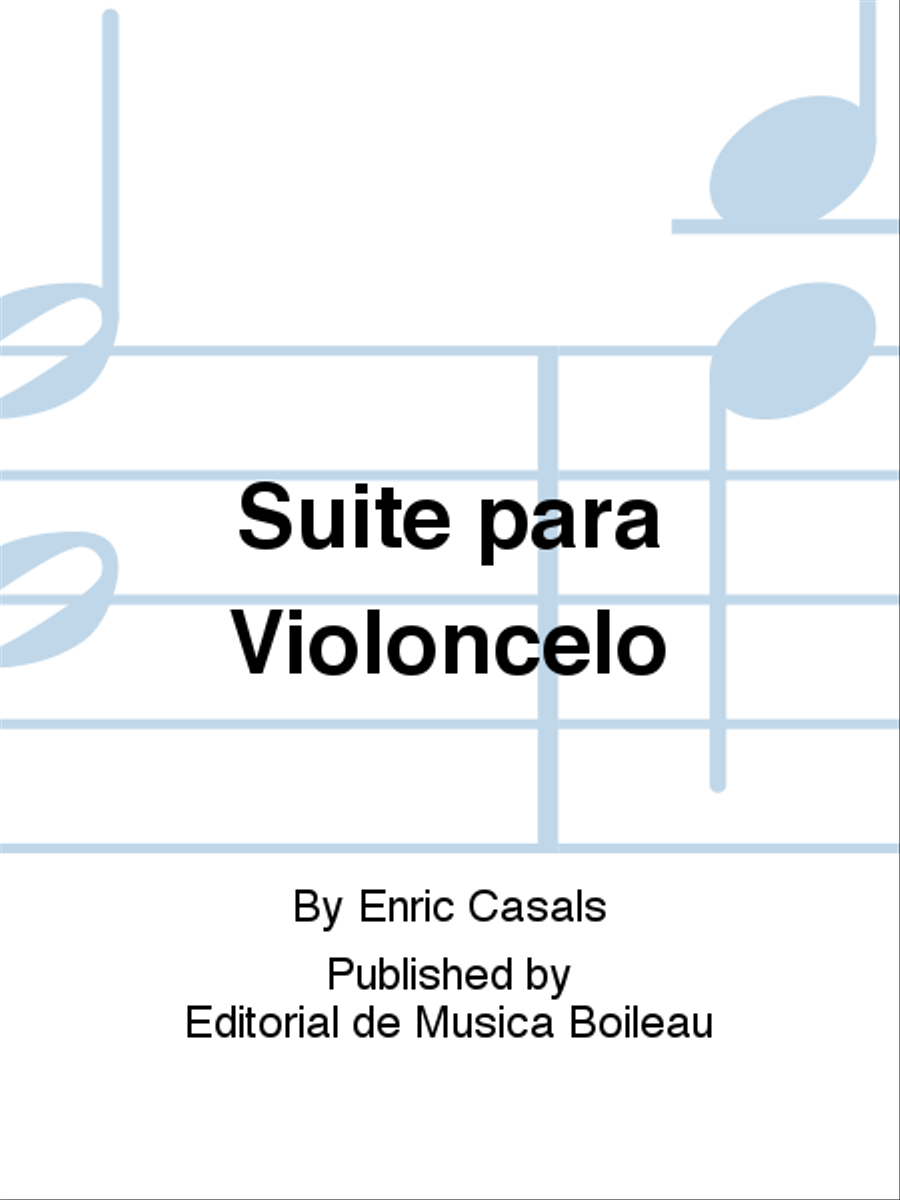 Suite para Violoncelo