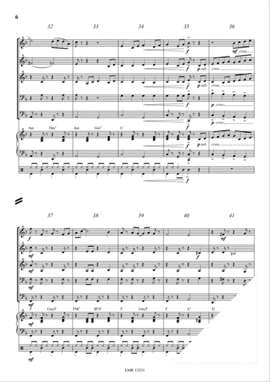 I Got Plenty O' Nuttin' Woodwind Quintet scores gallery preview page 6