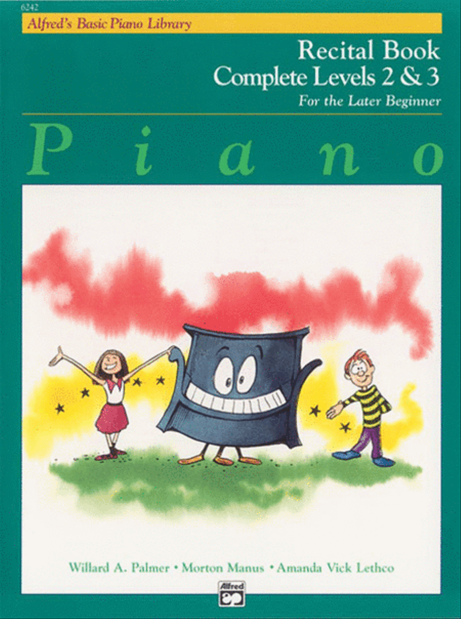 Book cover for Alfred's Basic Piano Library Recital Book Complete