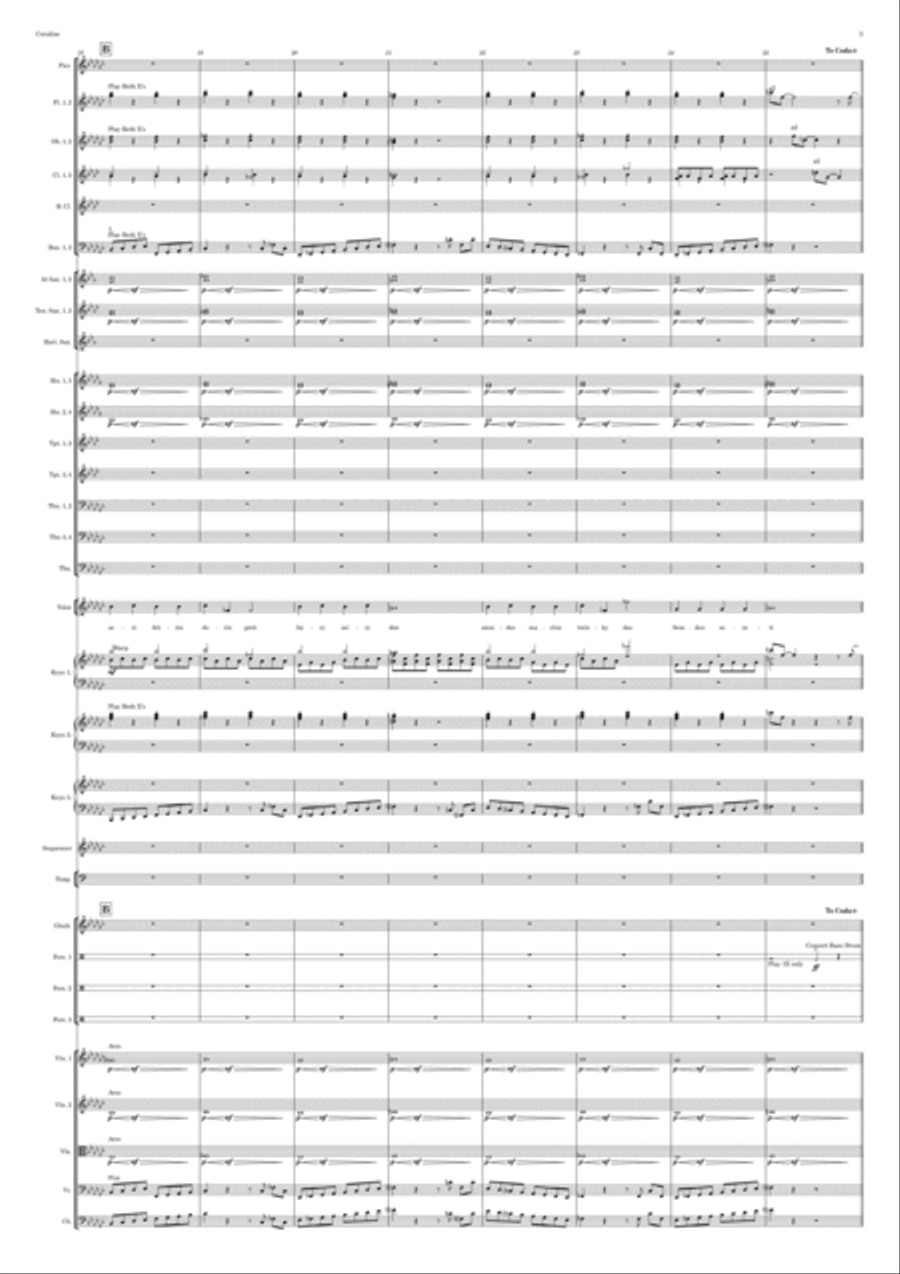 End Credits Full Orchestra scores gallery preview page 3