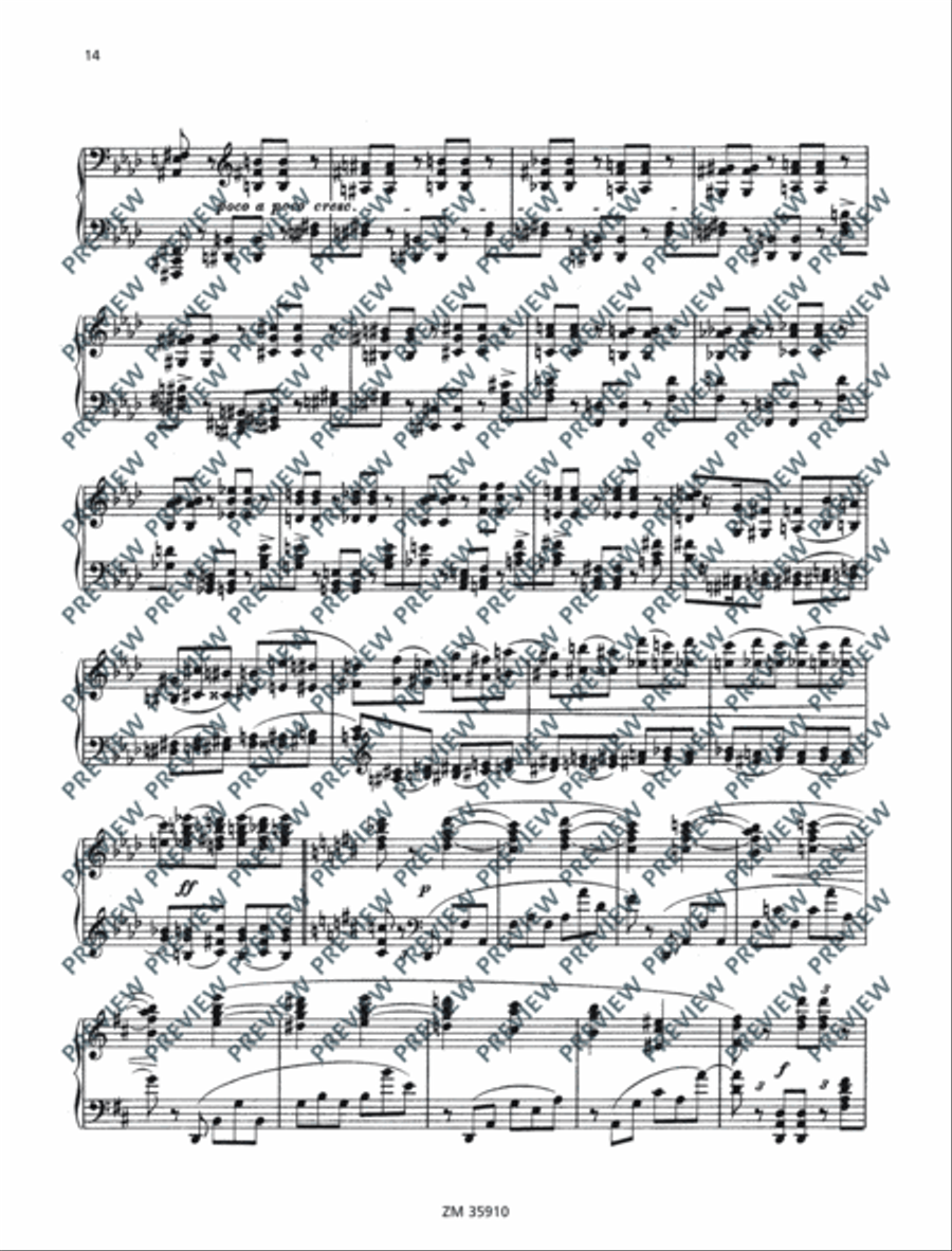 Charakterskizzen Piano Solo scores gallery preview page 15