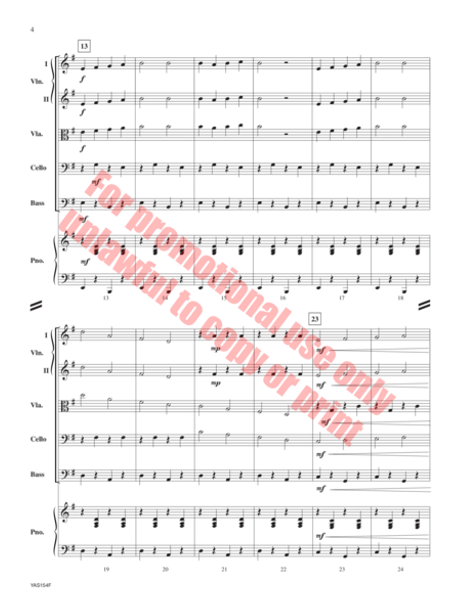 Tiptoe Polka Tiptoe Polka String Orchestra scores gallery preview page 5