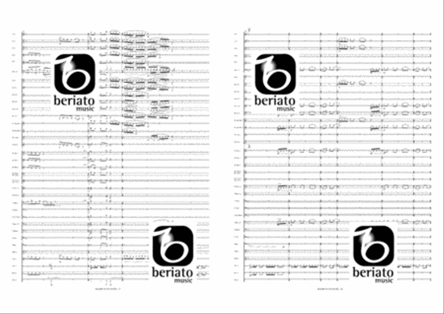 Elements of Nature Concert Band scores gallery preview page 20