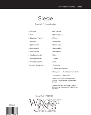Siege - Full Score