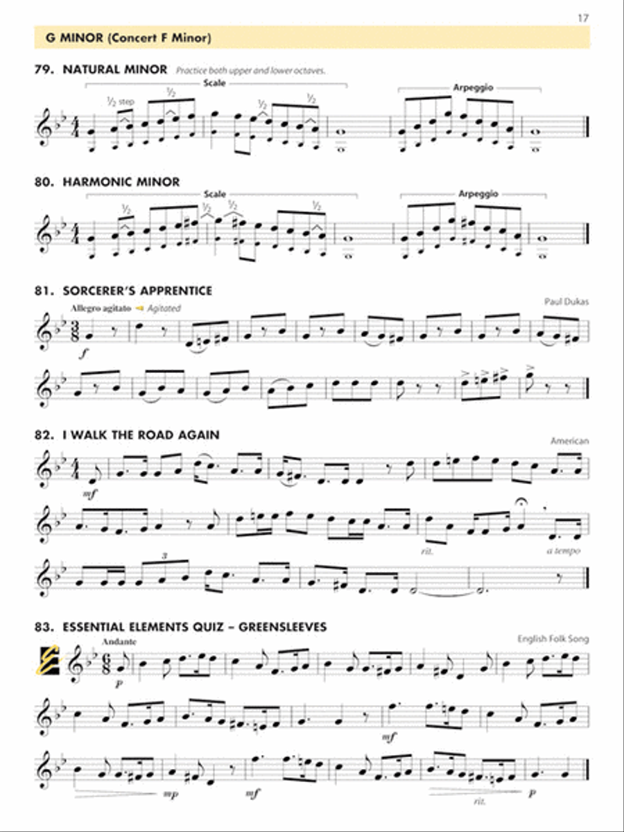 Essential Technique for Band with EEi - Intermediate to Advanced Studies Concert Band Methods scores gallery preview page 2
