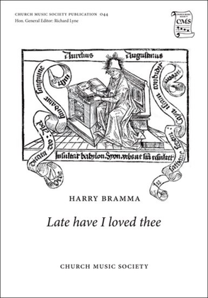 Book cover for Late have I loved thee