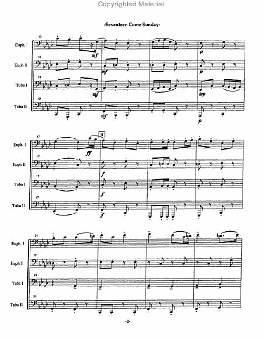 Seventeen Come Sunday Seventeen Come Sunday EETT scores gallery preview page 3