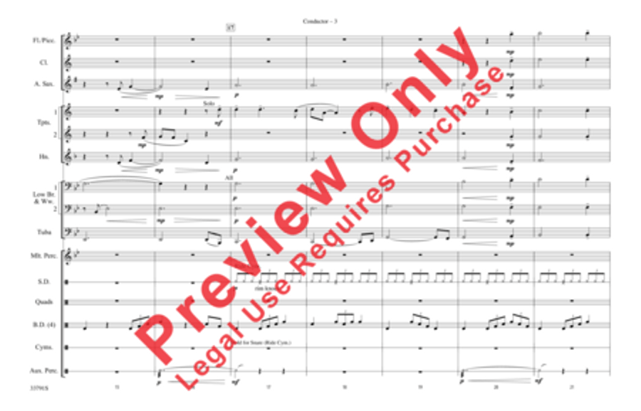 Open Arms Marching Band scores gallery preview page 4