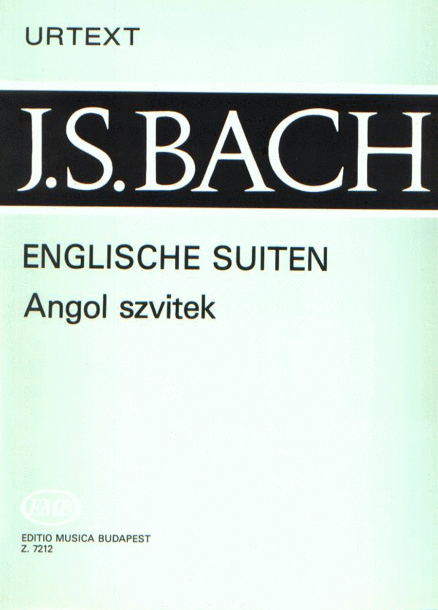 Englische Suiten BWV 806-811 Piano Solo scores gallery preview page 1