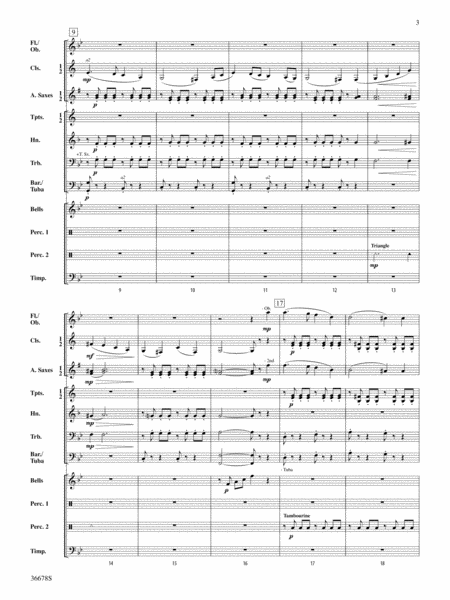 March, Op. 108: Score