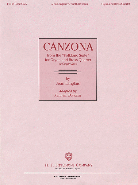 Canzona (from the Folkloric Suite)