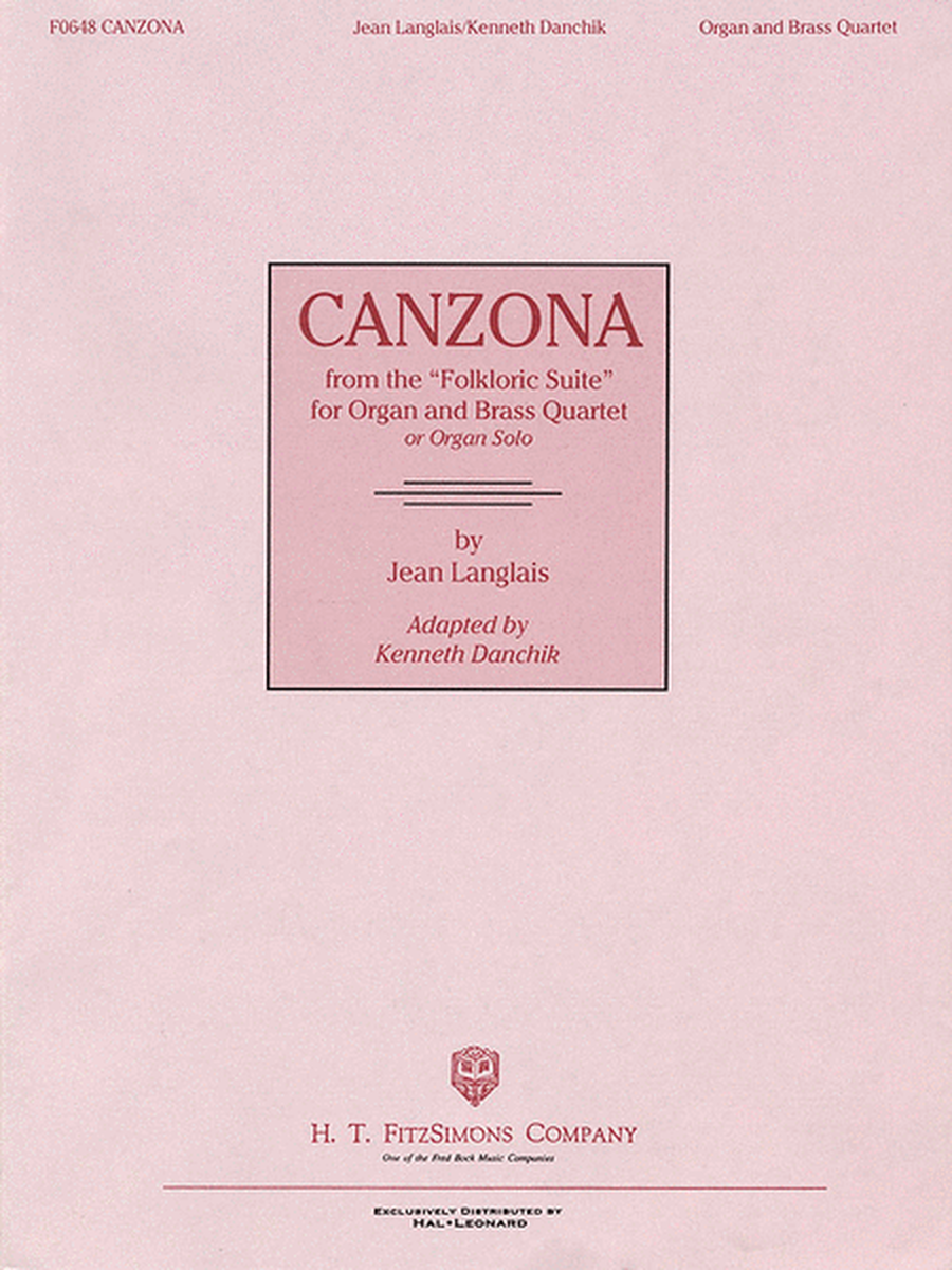Canzona (from the "Folkloric Suite")