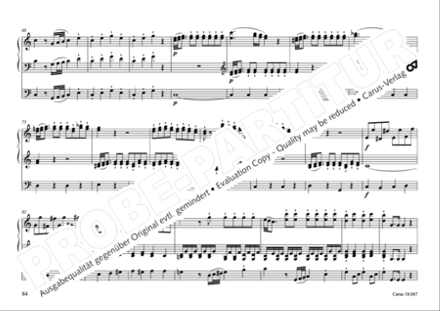 17 Church sonatas 17 Church sonatas Organ Solo scores gallery preview page 85