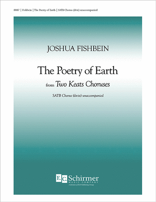 Book cover for The Poetry of Earth from Two Keats Choruses