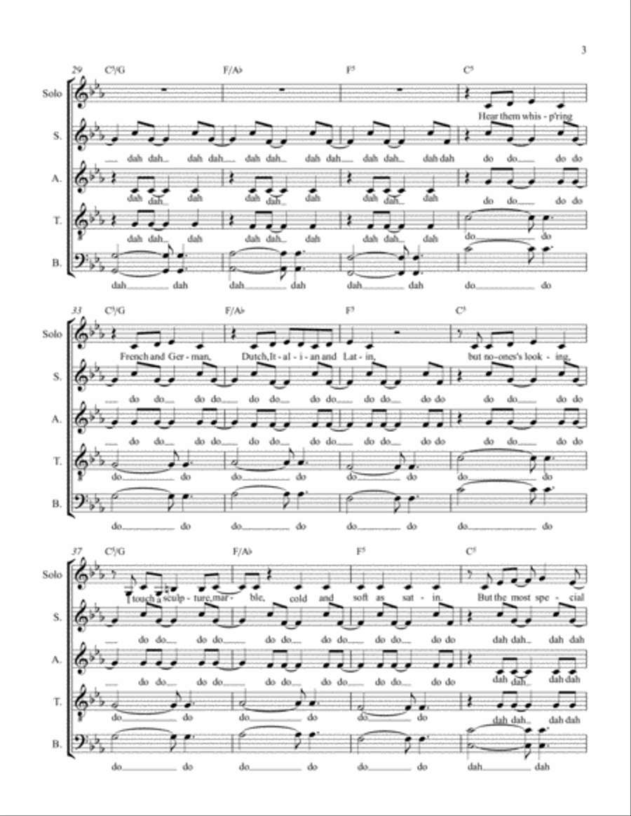 All The Rowboats 4-Part scores gallery preview page 3