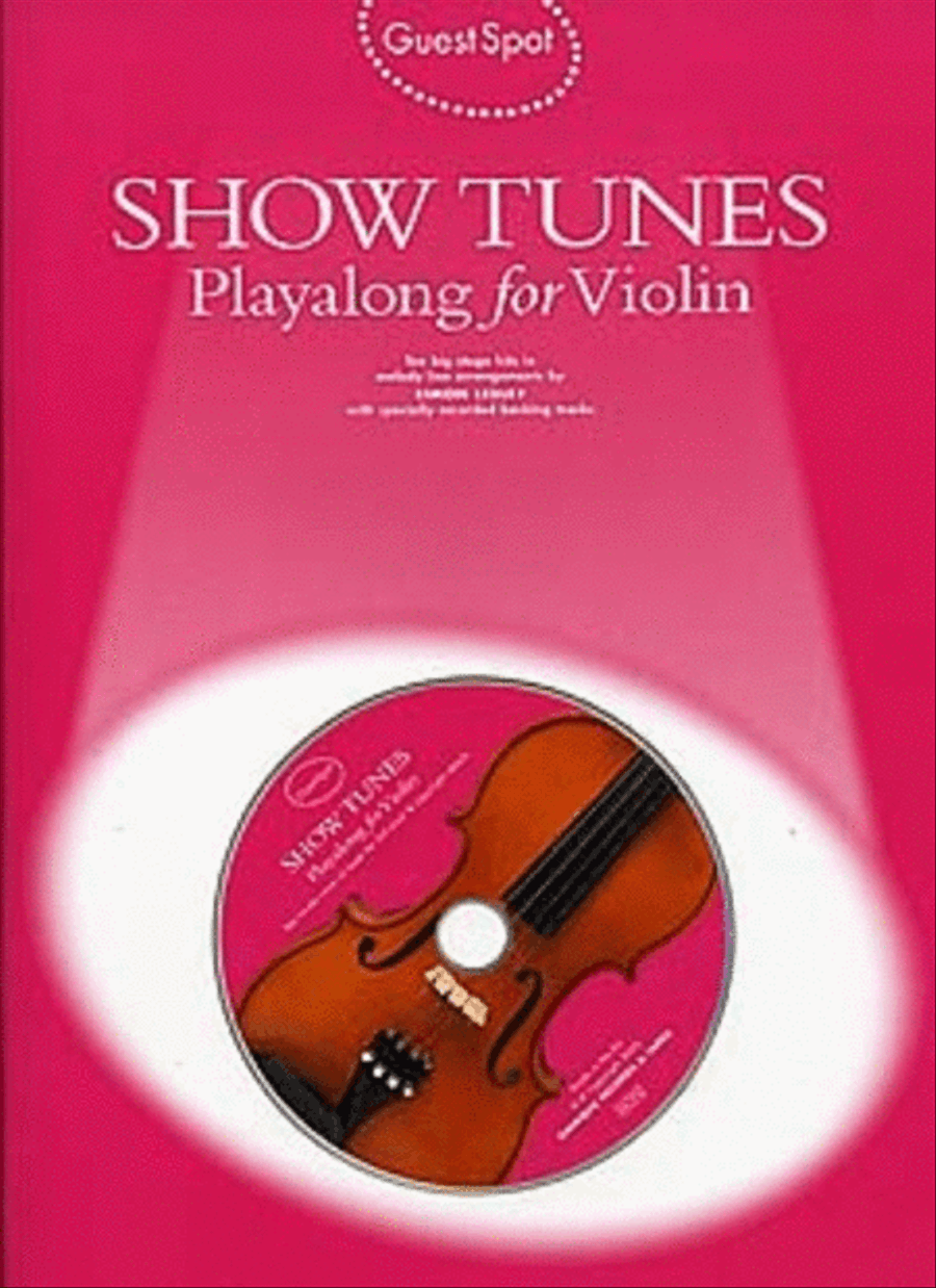 Showtunes Playalong Violin Solo scores gallery preview page 1