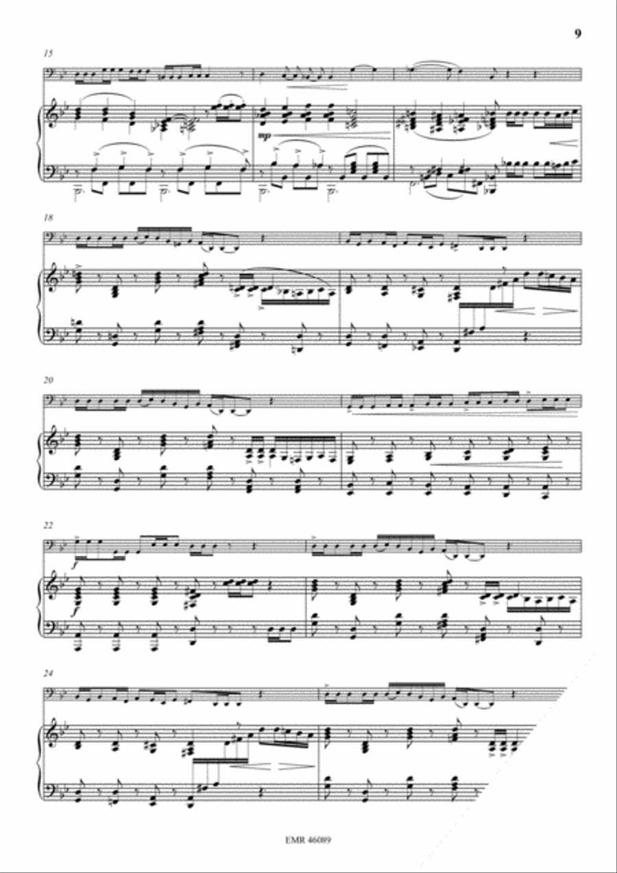 Nocturne & Scherzo Tuba scores gallery preview page 6