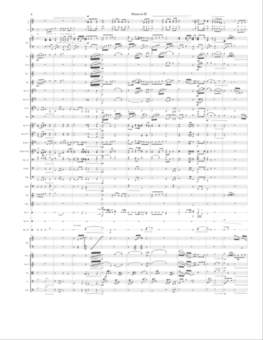 Piensa en él Piensa en él Full Orchestra scores gallery preview page 4