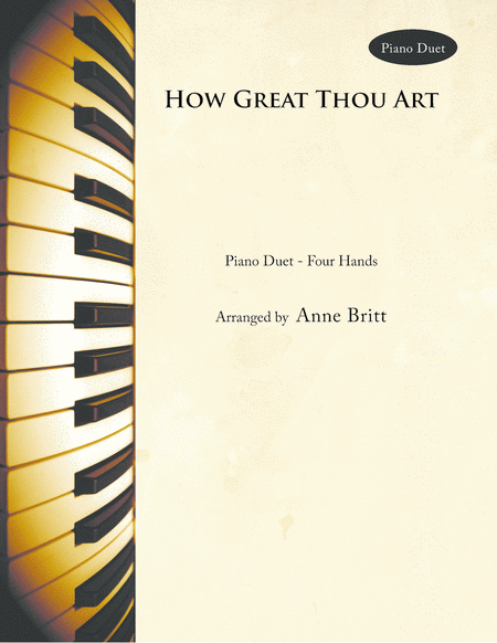 How Great Thou Art (piano duet) image number null