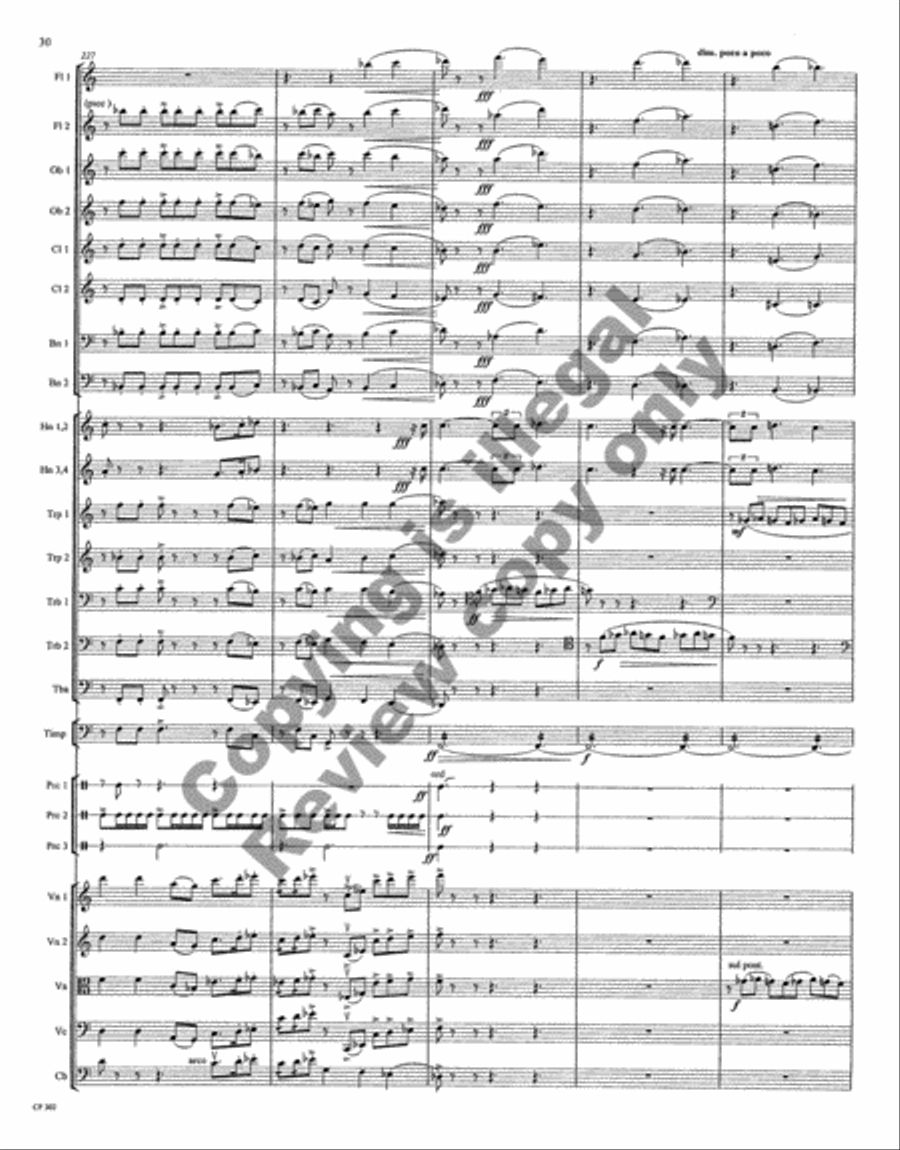 Symphony No. 1 Full Orchestra scores gallery preview page 32