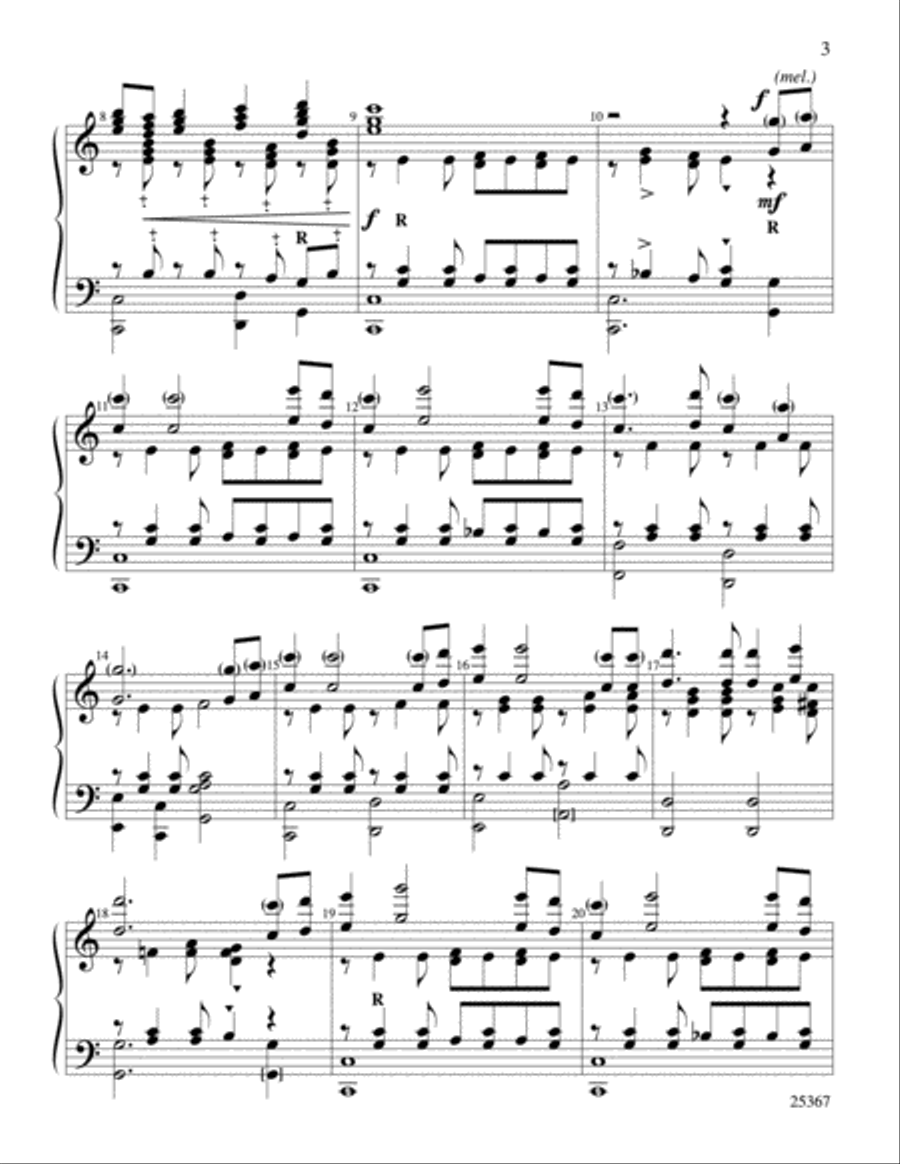 Will the Circle Be Unbroken? Handbell Choir scores gallery preview page 3