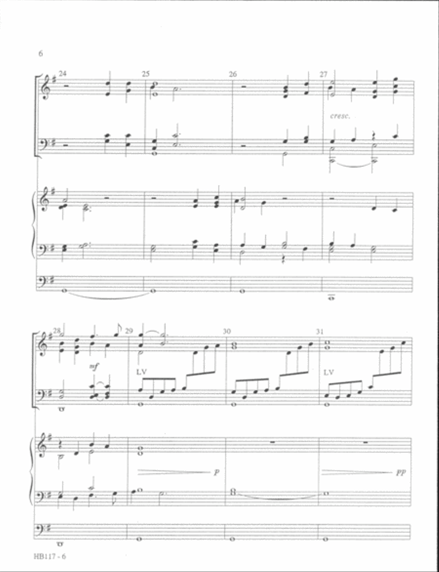 It Is Well with My Soul - full score Handbell Choir scores gallery preview page 5