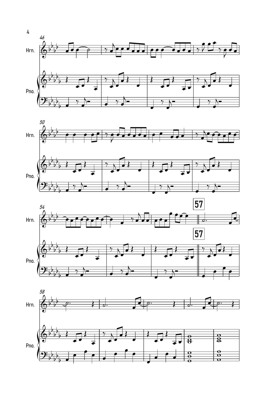 Stay Piano scores gallery preview page 4