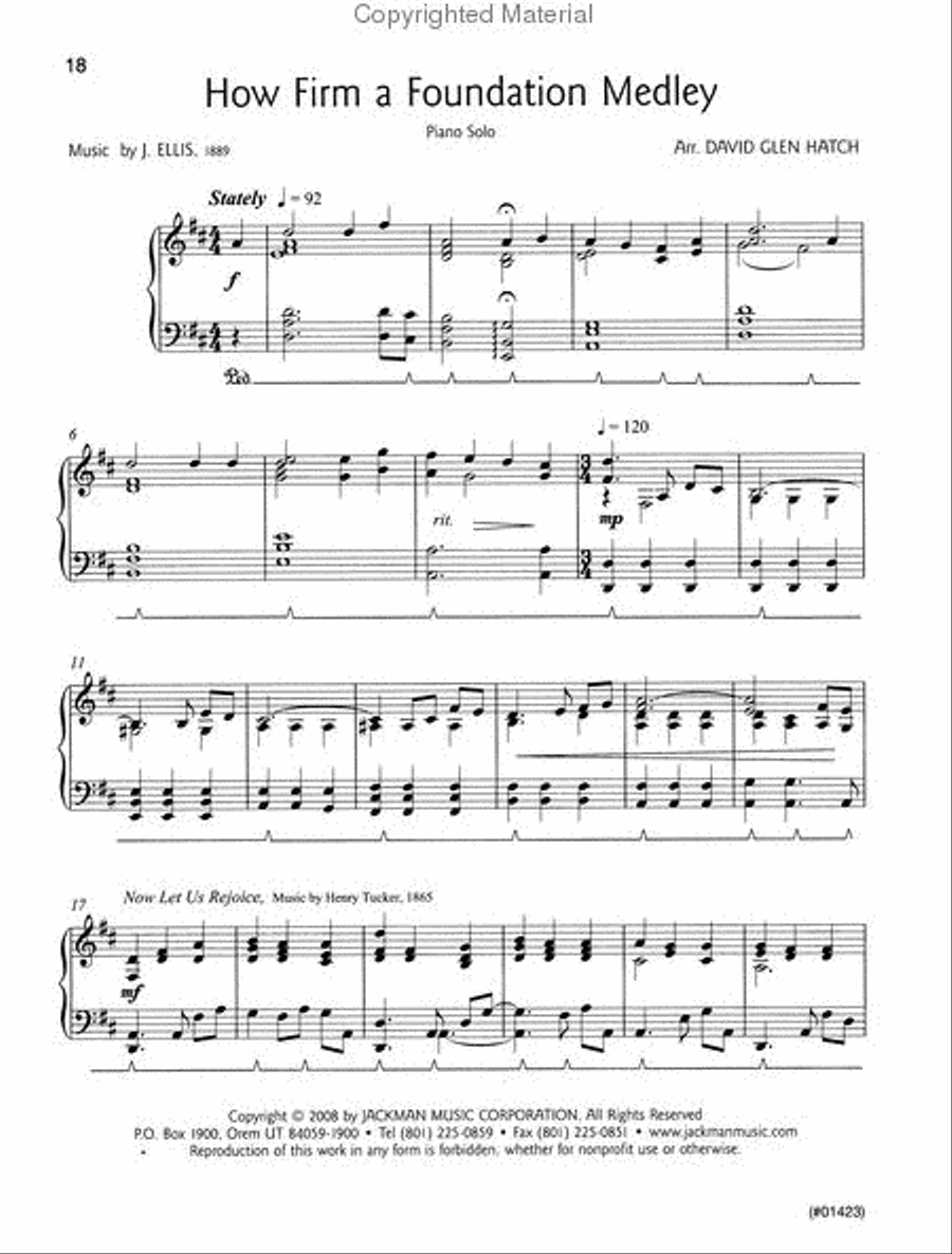 Favorite LDS Piano Solos - Book 4 Piano Solo scores gallery preview page 4