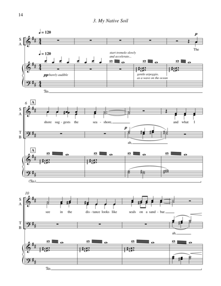 To Love This Earth (Complete Piano/Vocal Score)