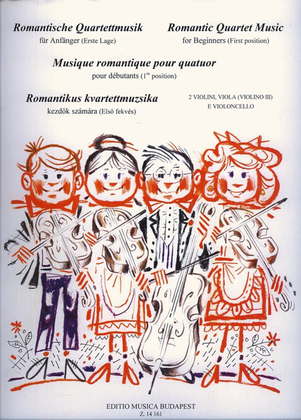 Book cover for Romantische Quartettmusik für Anfänger (Erste La