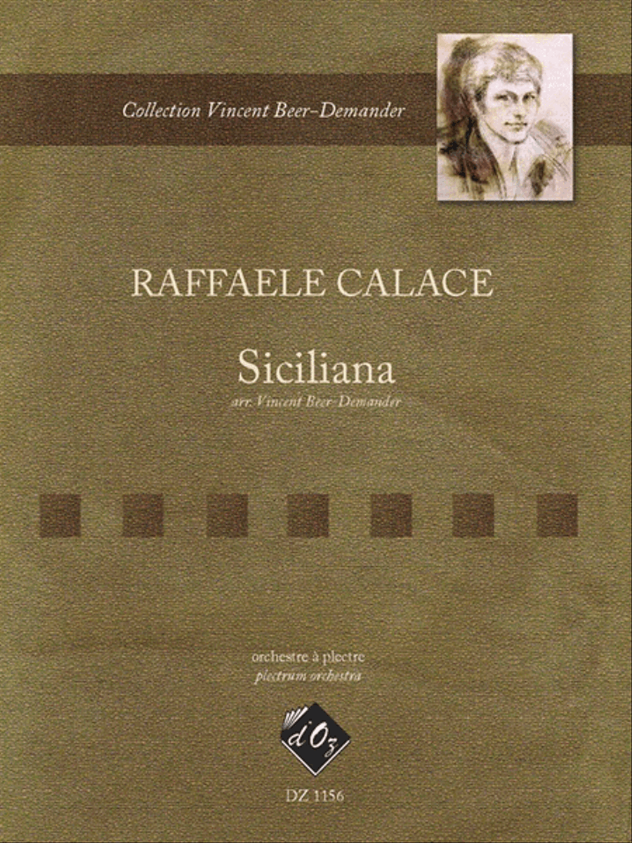 Siciliana, opus 78 Siciliana, opus 78 Orchestra scores gallery preview page 1