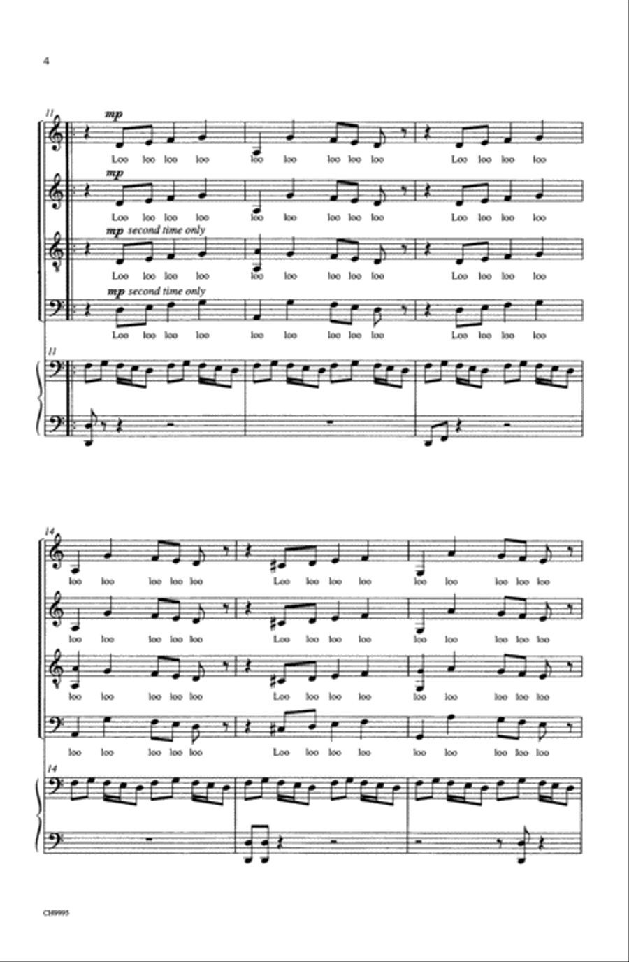 Duel of the Fates 4-Part scores gallery preview page 4