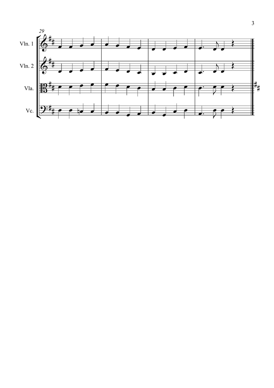 8 Easy Trios, for Strings String Trio scores gallery preview page 3