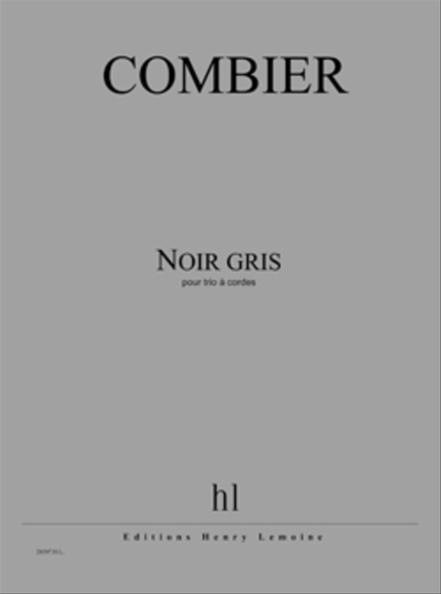 Noir Gris String Trio scores gallery preview page 1