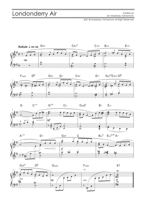 Book cover for Londonderry Air (Danny Boy) [Piano solo / beginner level]