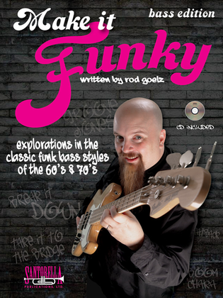 Book cover for Make It Funky * Bass Edition with CD