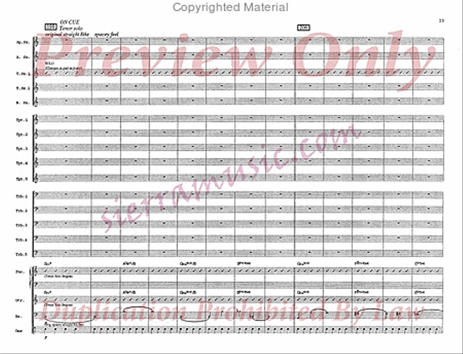 Temple Street Temple Street Jazz Ensemble scores gallery preview page 24