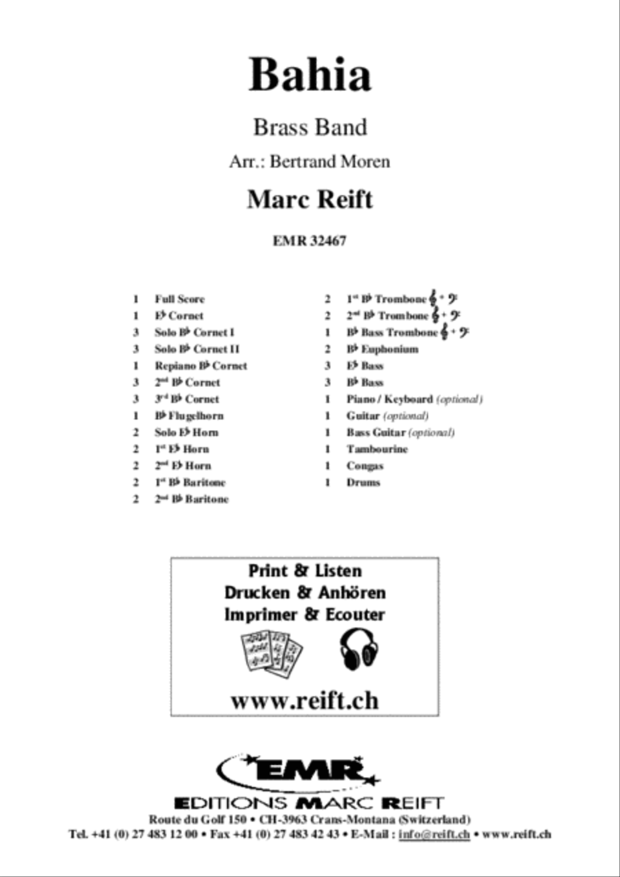 Bahia Bahia Brass Band scores gallery preview page 2