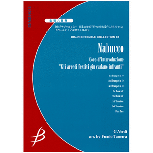 Book cover for Nabucco Intoroduzione - Gli arredi festivi giu cadano infranti for Brass Octet