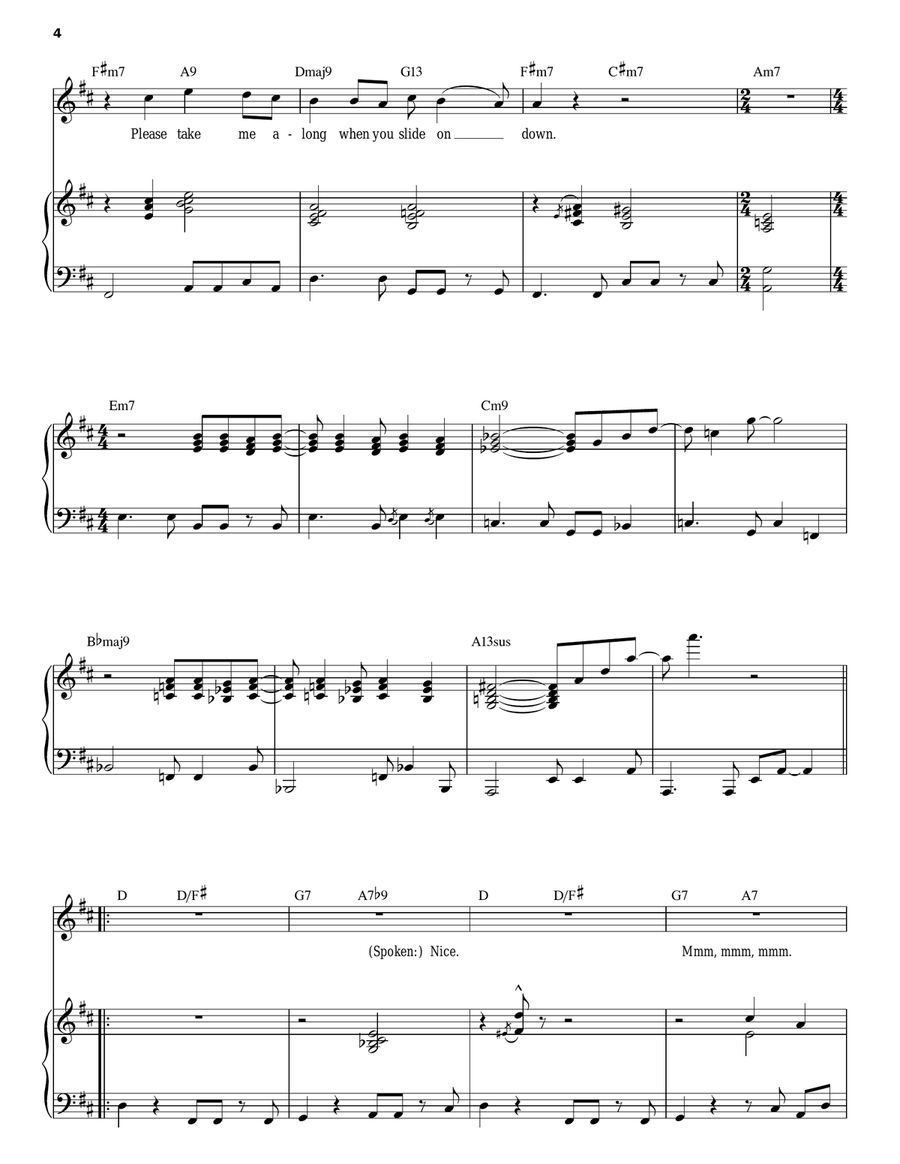 Hey Nineteen Hey Nineteen Piano, Vocal scores gallery preview page 4