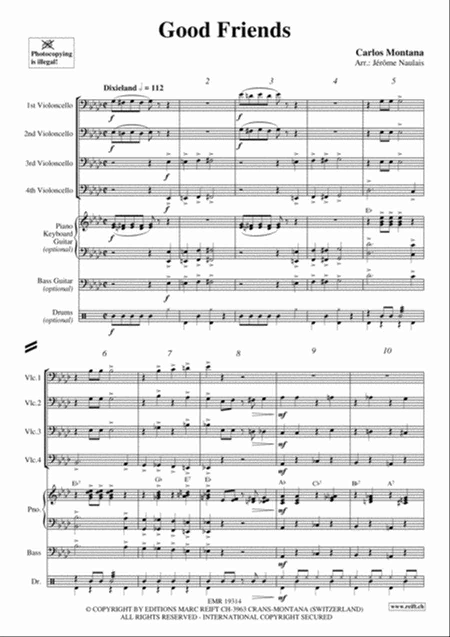 Good Friends Cello scores gallery preview page 3