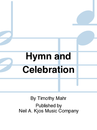 Book cover for Hymn and Celebration