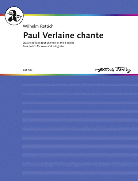 Paul Verlaine chante op. 60 A