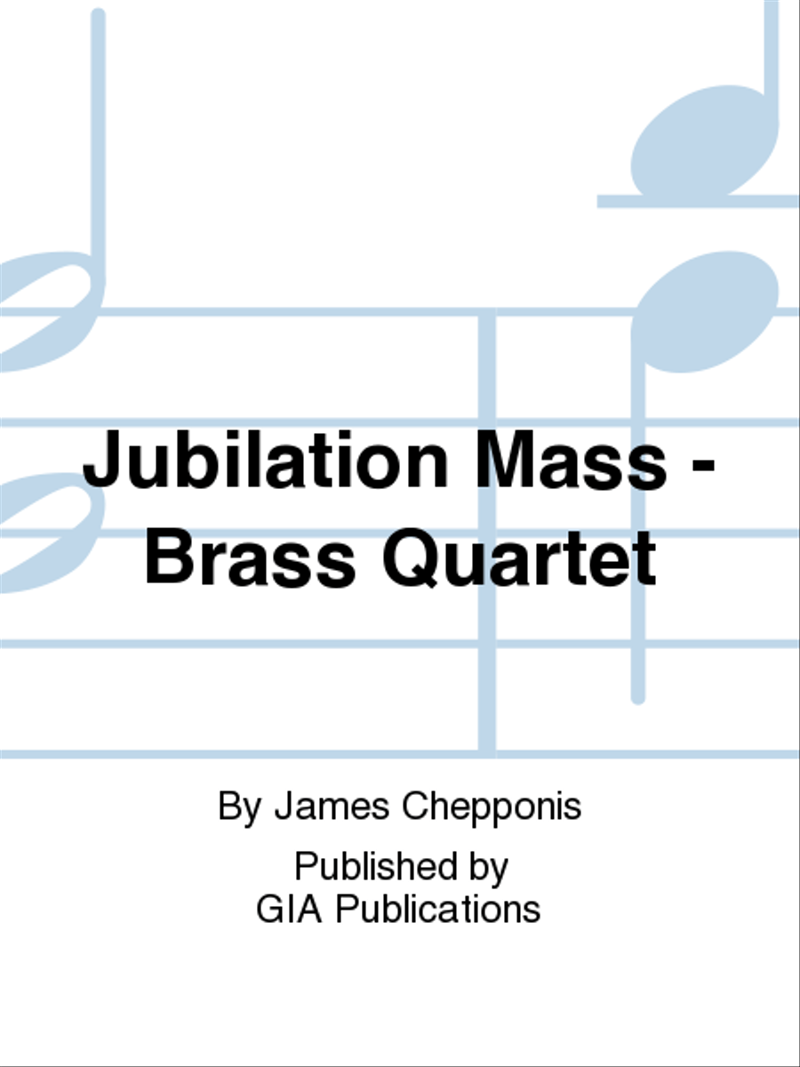 Jubilation Mass - Brass Quartet edition Handbell Choir scores gallery preview page 1