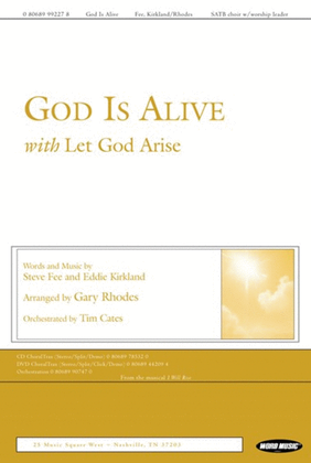 Book cover for God Is Alive - CD ChoralTrax