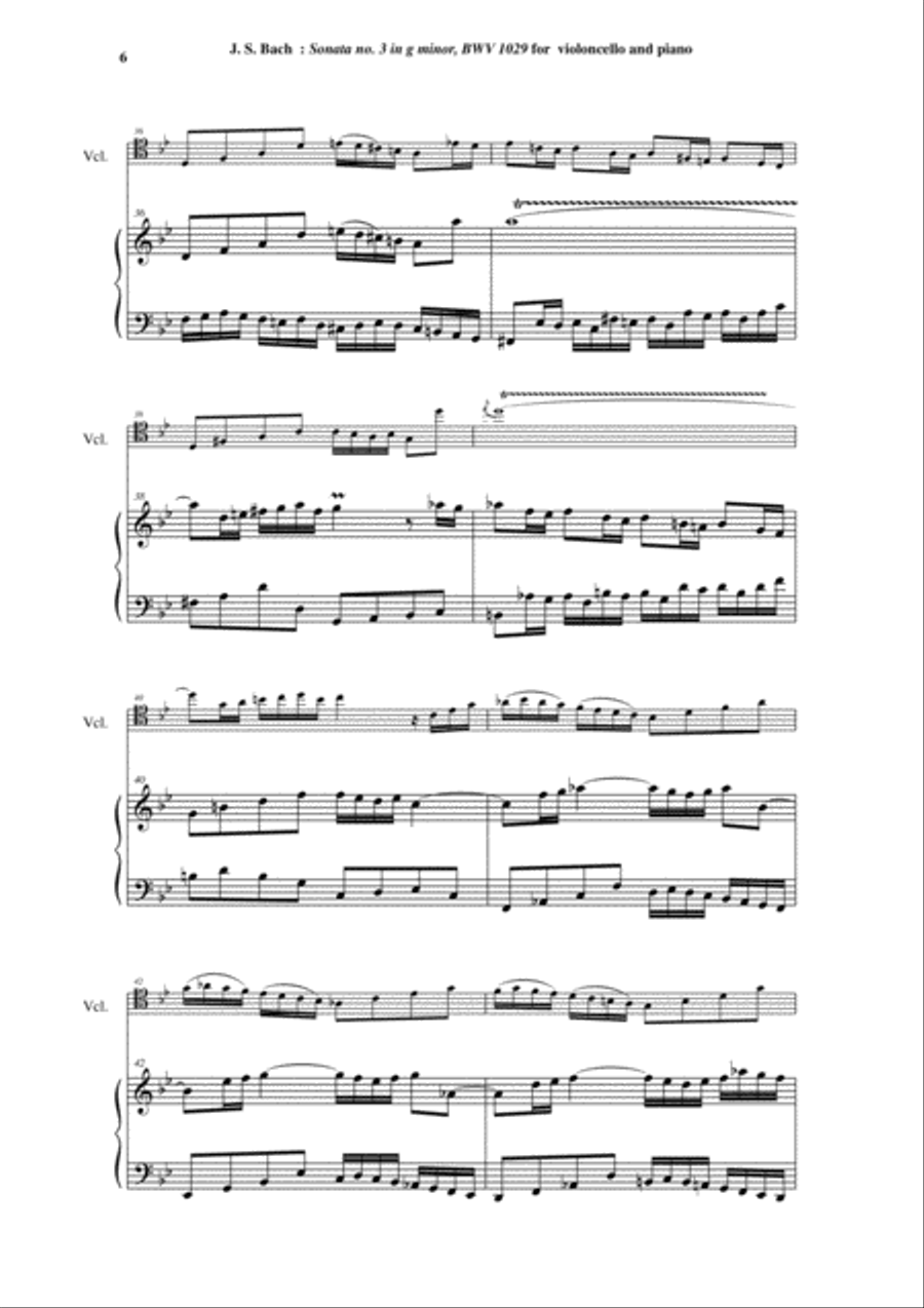 J. S. Bach: 