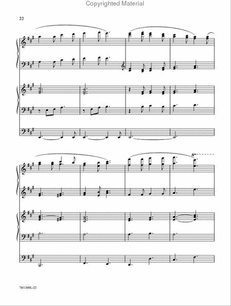 The Great Christmas Concert for Keyboard Organ scores gallery preview page 8