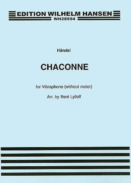 Chaconne for Vibraphone (Without Motor)